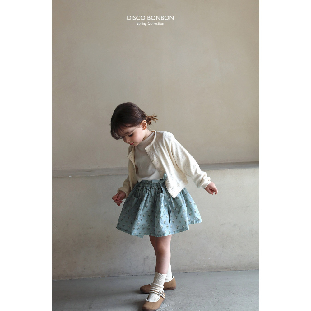 26春 正韓 DISCOBONBON｜Petit Classic｜法式碎花裙-細節圖4