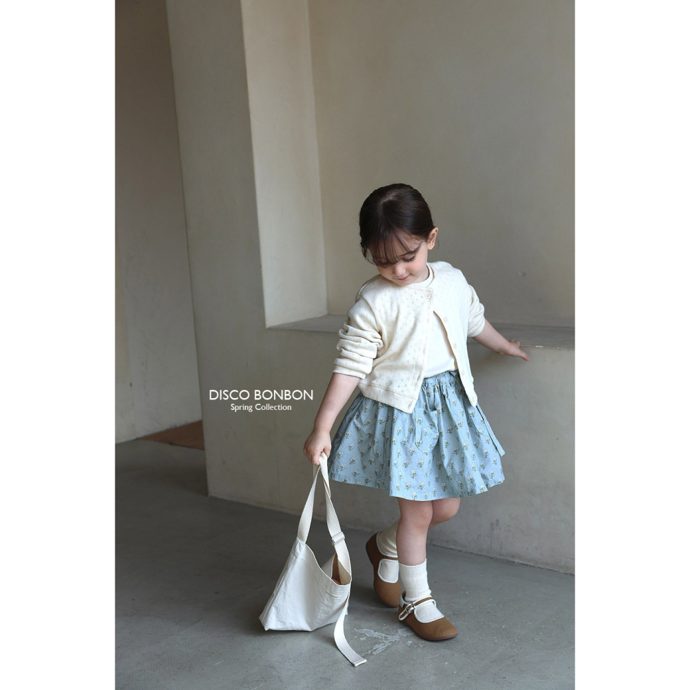 26春 正韓 DISCOBONBON｜Petit Classic｜法式碎花裙-細節圖5