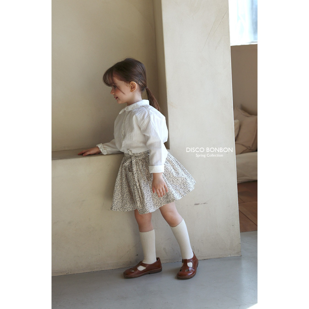 26春 正韓 DISCOBONBON｜Petit Classic｜法式碎花裙-細節圖8