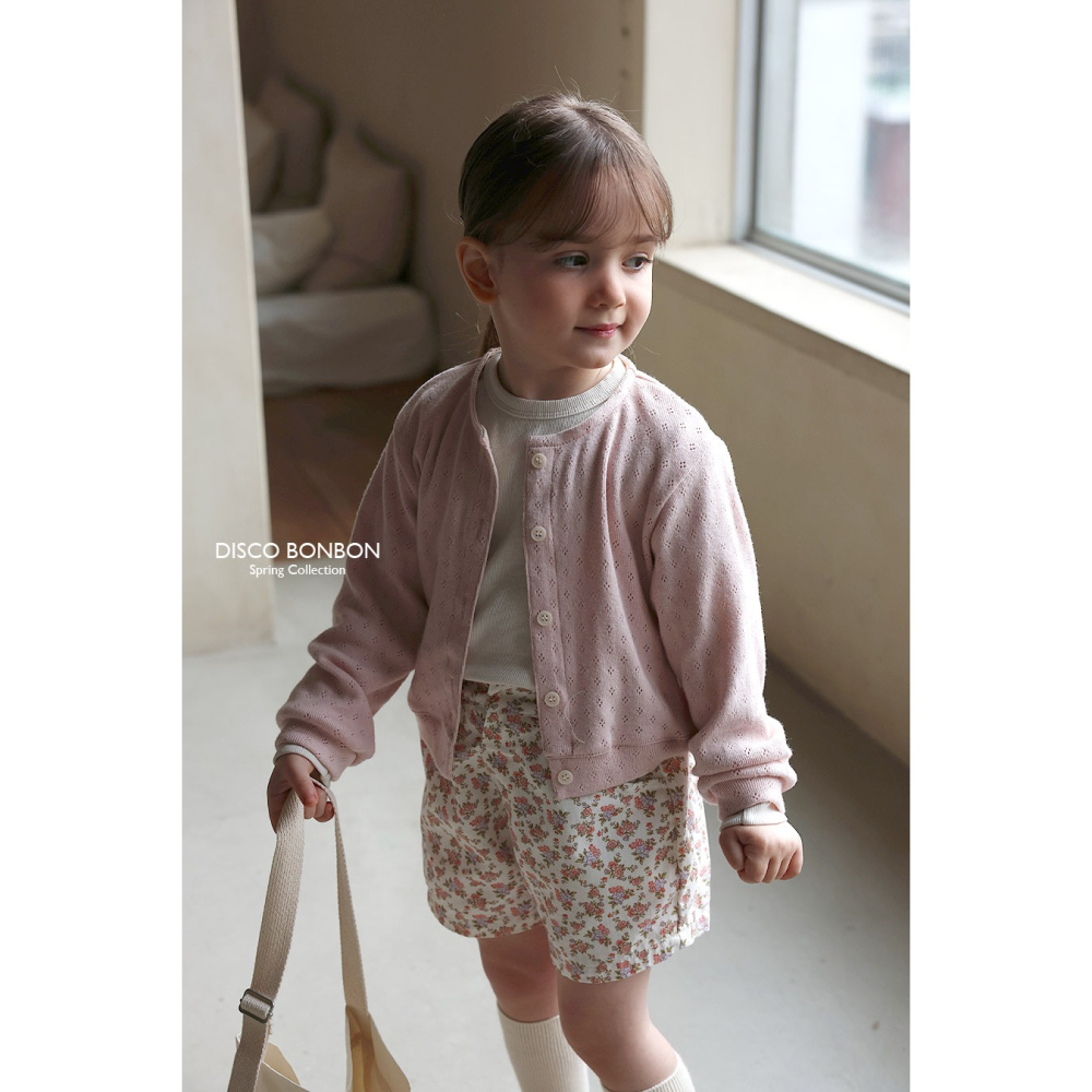 26春 正韓 DISCOBONBON｜Petit Classic｜碎花小短褲-細節圖4