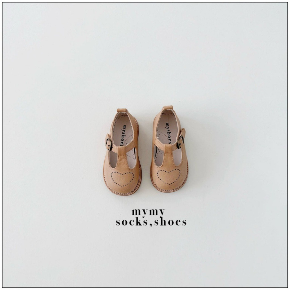 26春 正韓 粉霧感皮革 壓紋 娃娃鞋-細節圖2