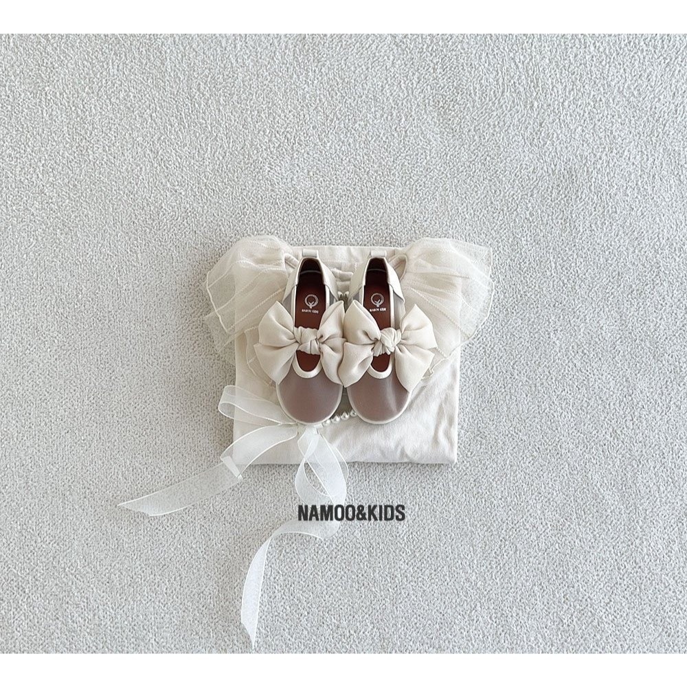 26春 正韓 Namoo  一眼命定 經典公主蝴蝶結 平底鞋 大推-細節圖2