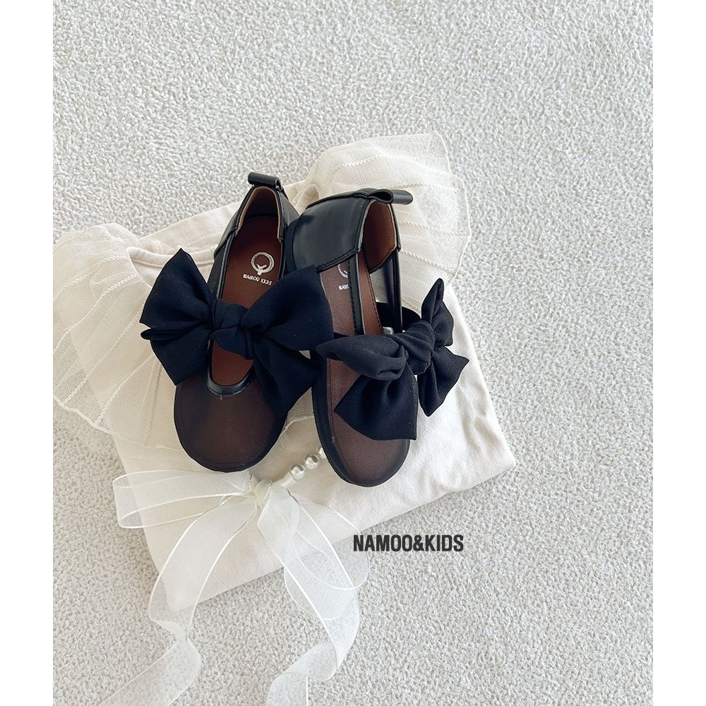 26春 正韓 Namoo  一眼命定 經典公主蝴蝶結 平底鞋 大推-細節圖5