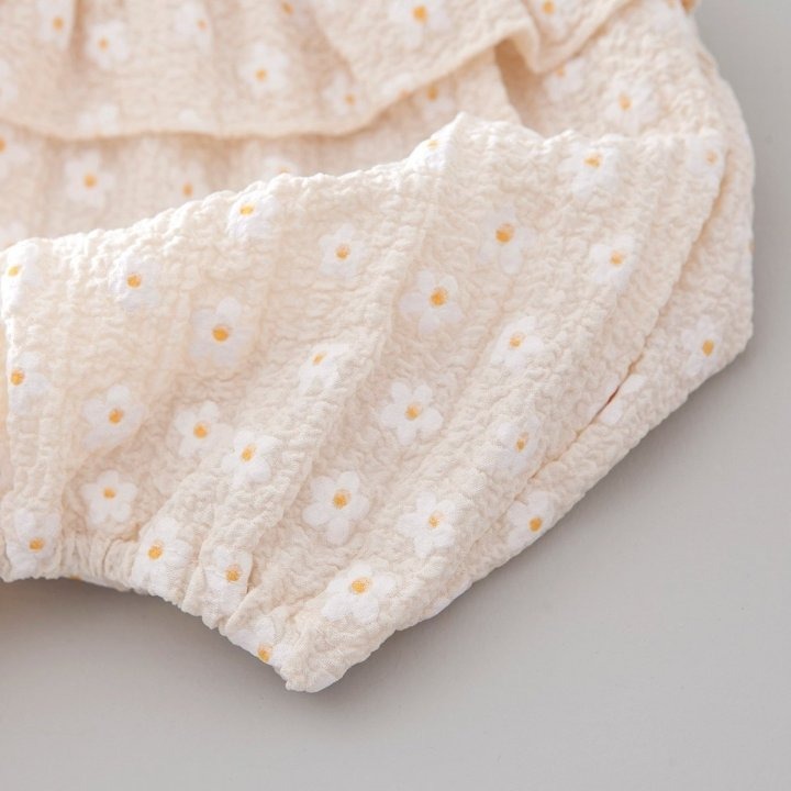 26春 正韓 LEMONADE｜Little Sailor｜小白花包屁衣-細節圖3