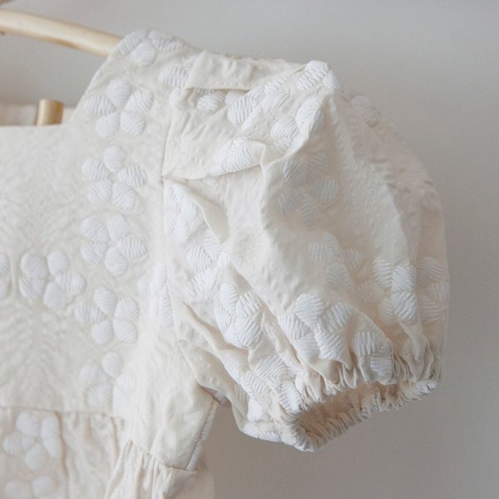 26春 正韓 LEMONADE｜Little Sailor｜氣質壓紋 包屁衣-細節圖5