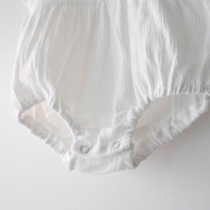 26春 正韓 LEMONADE｜Little Sailor｜可愛布蕾袖 包屁衣-細節圖6