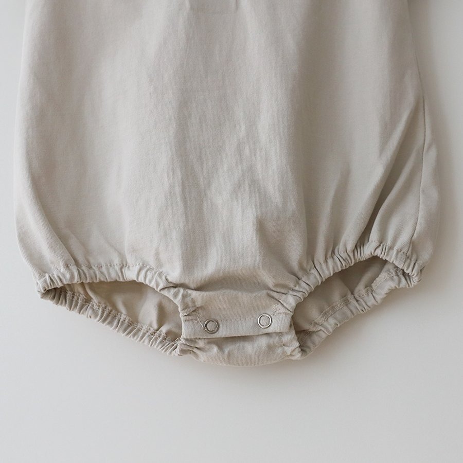 26春 正韓 LEMONADE｜Little Sailor｜簡約木釦 包屁衣-細節圖5