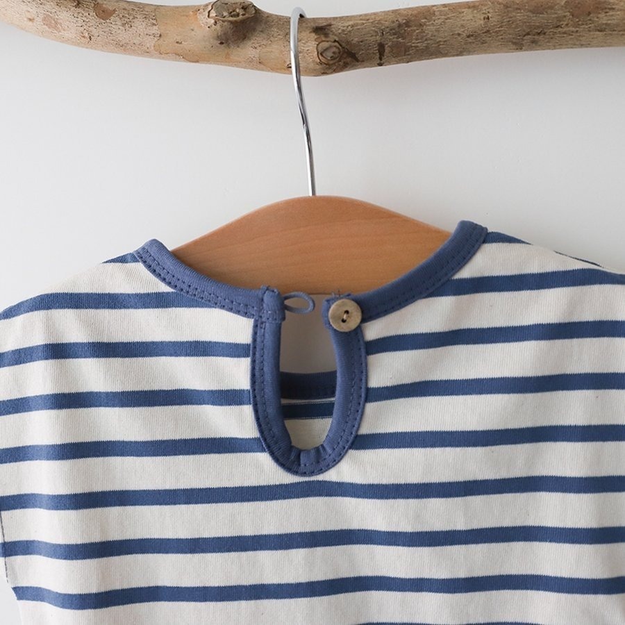 26春 正韓 LEMONADE｜Little Sailor｜可愛小熊 包屁衣-細節圖5