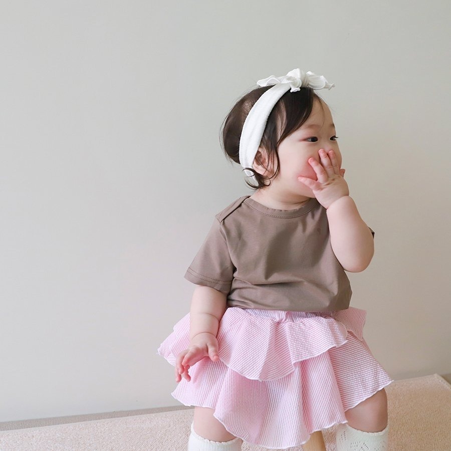 26春 正韓 LEMONADE｜Little Sailor｜經典素色上衣-細節圖4