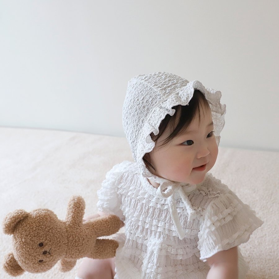 26春 正韓 LEMONADE｜Little Sailor｜造型蕾絲 包屁衣 大推款-細節圖3