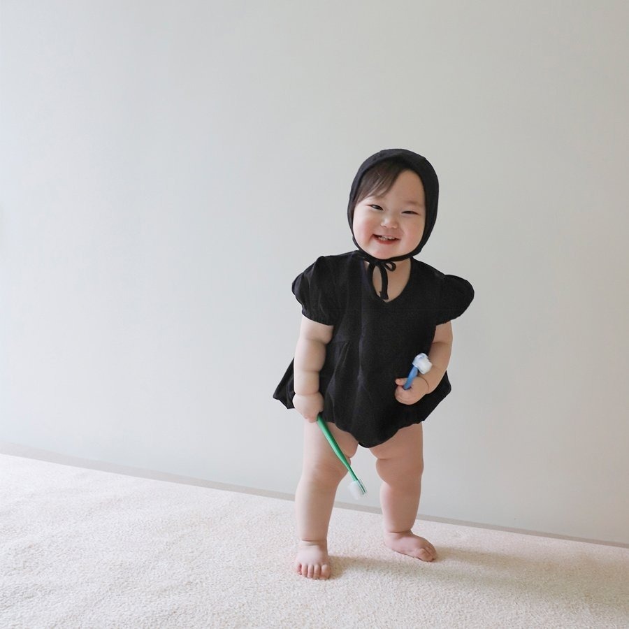 26春 正韓 LEMONADE｜Little Sailor｜造型蕾絲 包屁衣 大推款-細節圖6