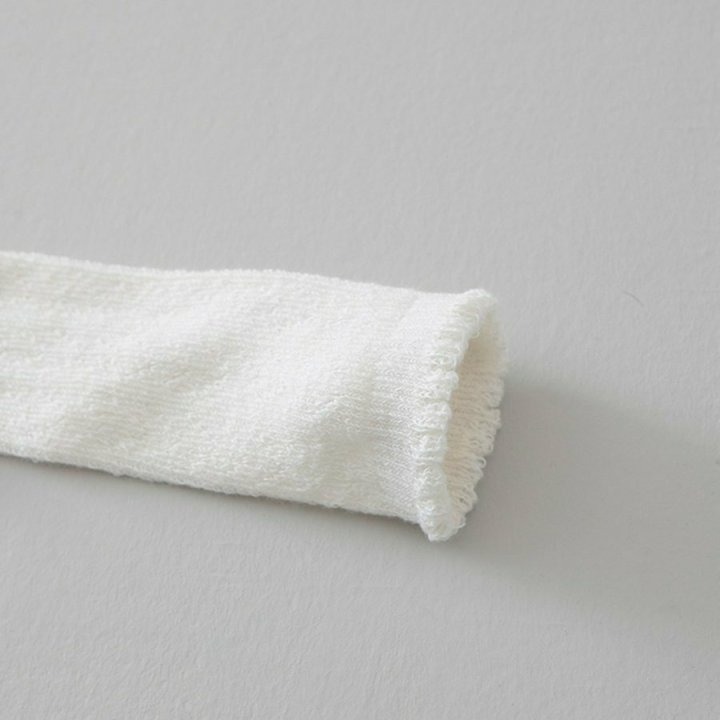 26春 正韓 LEMONADE｜Little Sailor｜簍空雕花 襪子（兩雙一組）-細節圖2