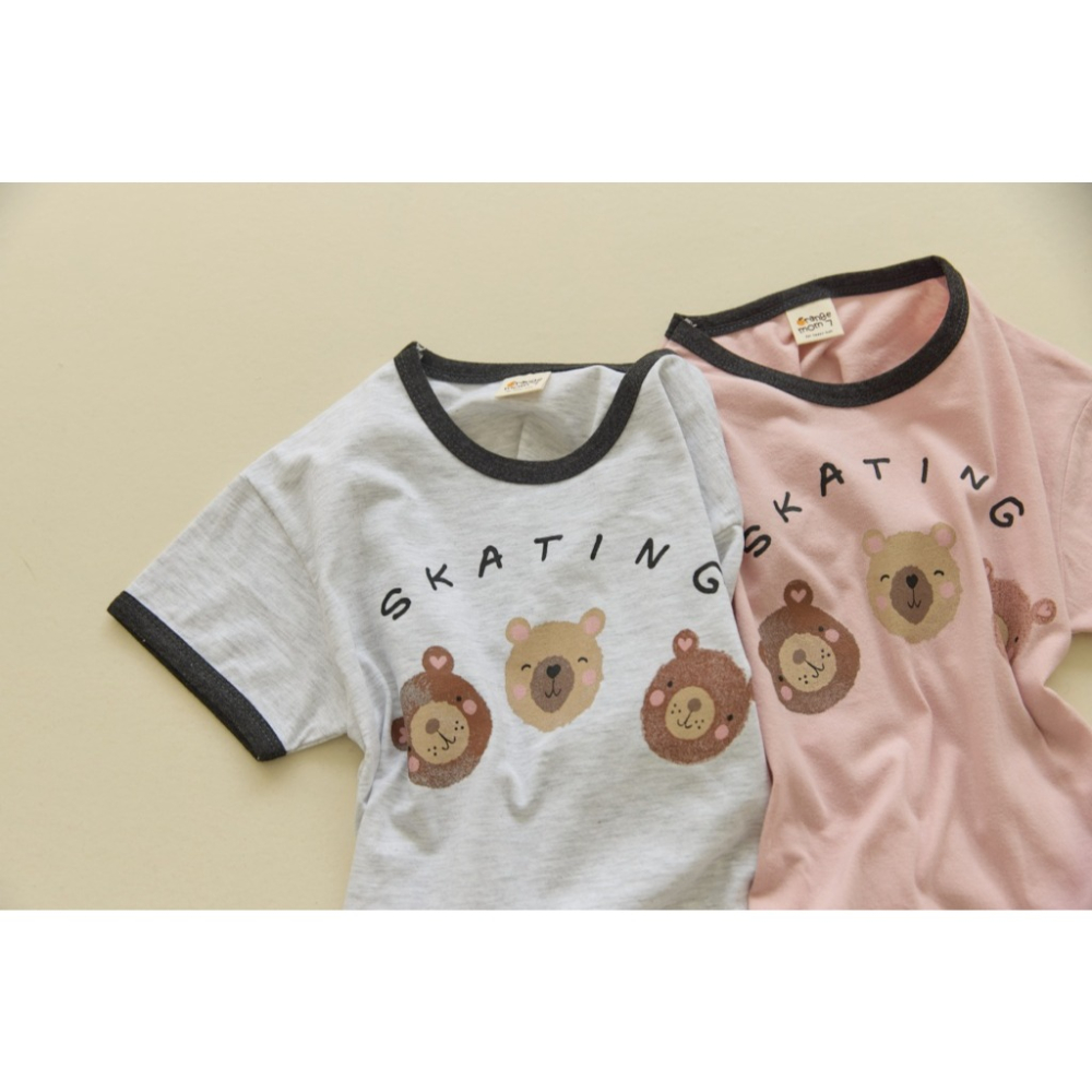 26夏 正韓 orangemom｜Safari Bear  印花短袖T-細節圖2
