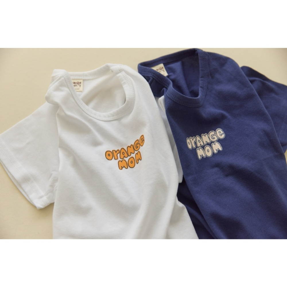 26夏 正韓 orangemom｜Safari 標語短袖T-細節圖3