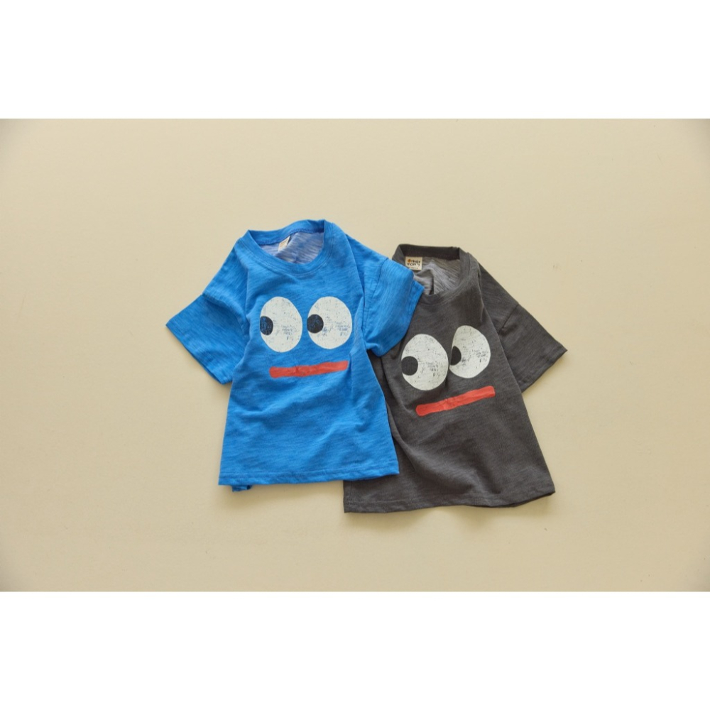 26夏 正韓 orangemom｜Safari 童趣大眼 印花短T-細節圖2