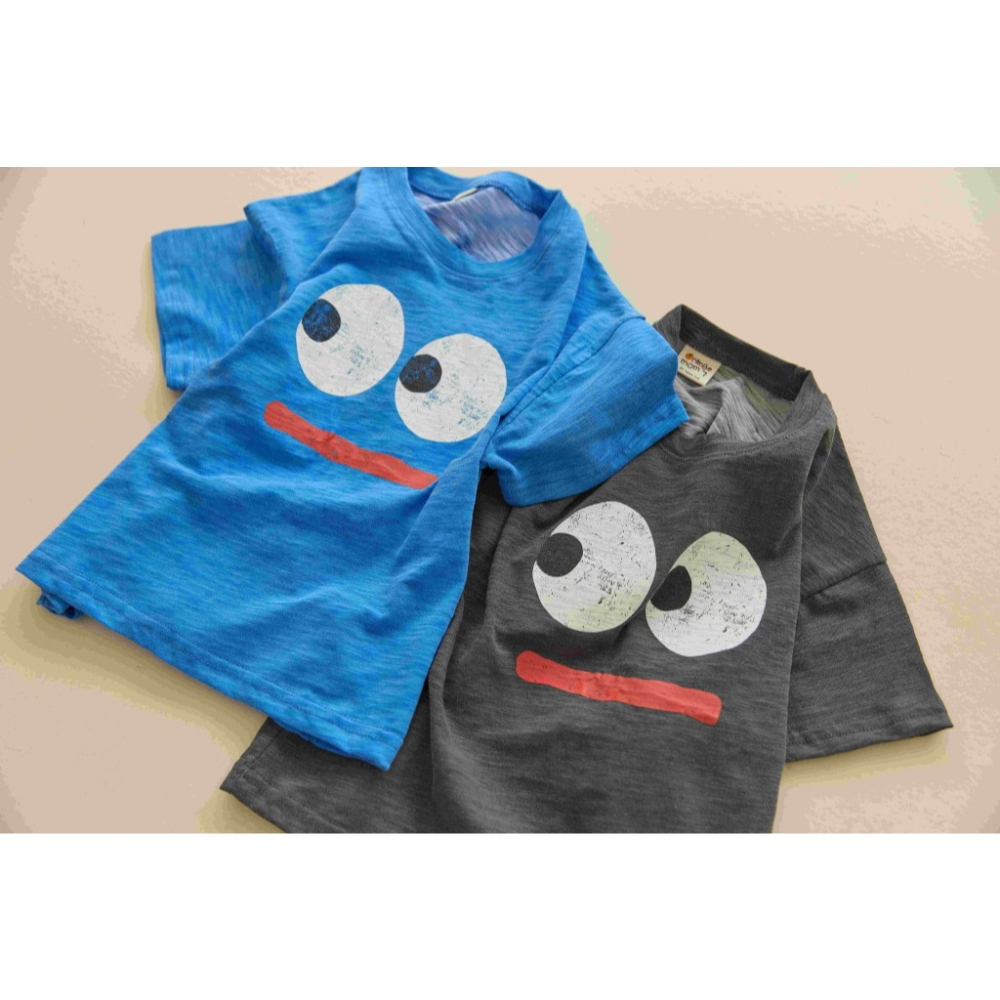 26夏 正韓 orangemom｜Safari 童趣大眼 印花短T-細節圖4