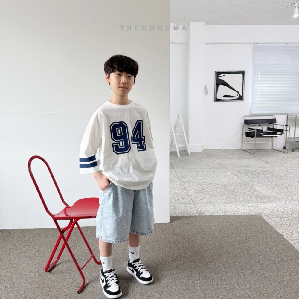 26夏 正韓 GOGUMA｜Natural Summer 復古淺色 牛仔短褲-細節圖4