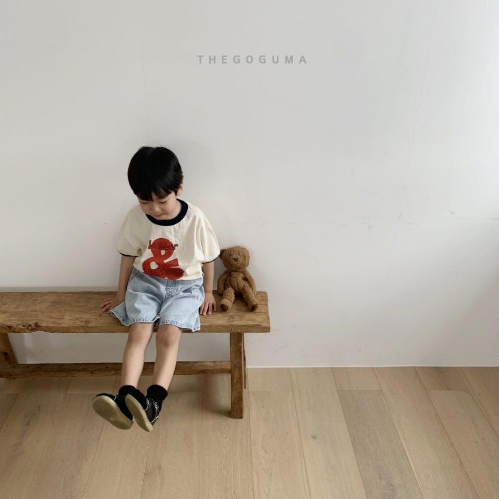 26夏 正韓 GOGUMA｜Natural Summer 復古淺色 牛仔短褲-細節圖6