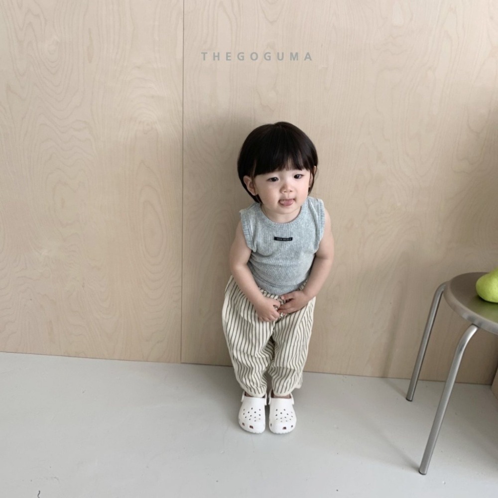 26夏 正韓 GOGUMA｜Natural Summer 坑條 無袖背心-細節圖3