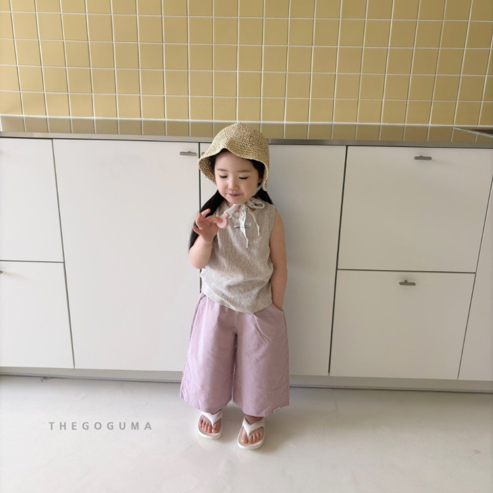 26夏 正韓 GOGUMA｜Natural Summer 坑條 無袖背心-細節圖4