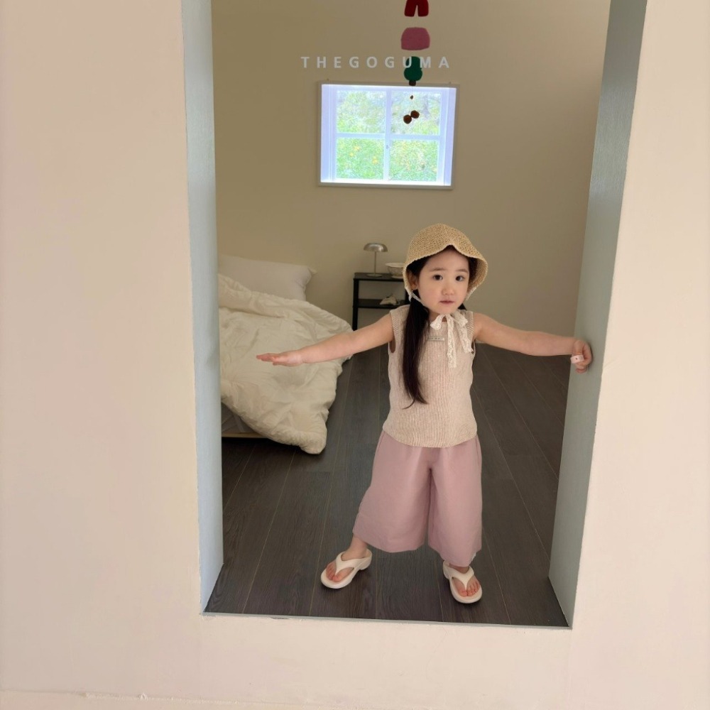 26夏 正韓 GOGUMA｜Natural Summer 坑條 無袖背心-細節圖5