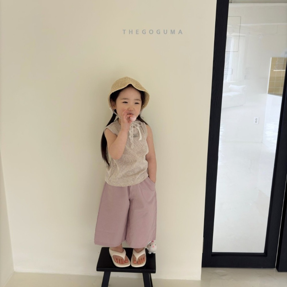 26夏 正韓 GOGUMA｜Natural Summer 坑條 無袖背心-細節圖6