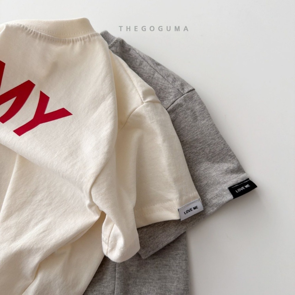 26夏 正韓 GOGUMA｜Natural Summer 亮眼配色 短袖T  大推白-細節圖7