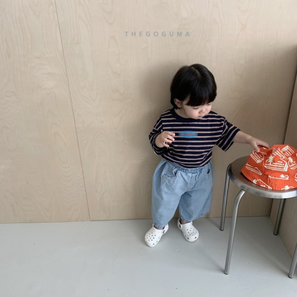 26夏 正韓 GOGUMA｜Natural Summer 簡約配色 條紋T-細節圖4