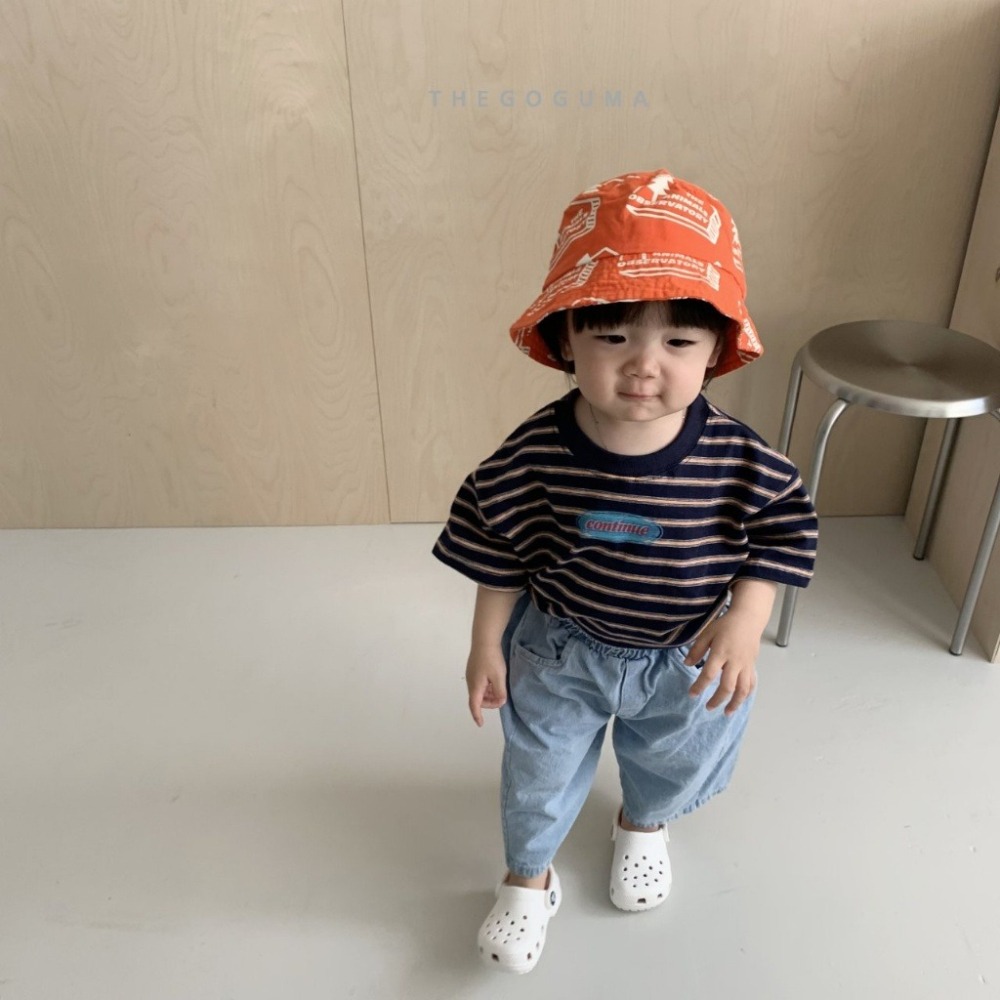 26夏 正韓 GOGUMA｜Natural Summer 簡約配色 條紋T-細節圖5