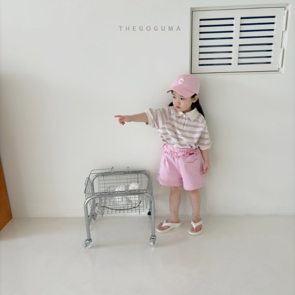 26夏 正韓 GOGUMA｜Natural Summer  經典條紋配色 polo衫-細節圖3