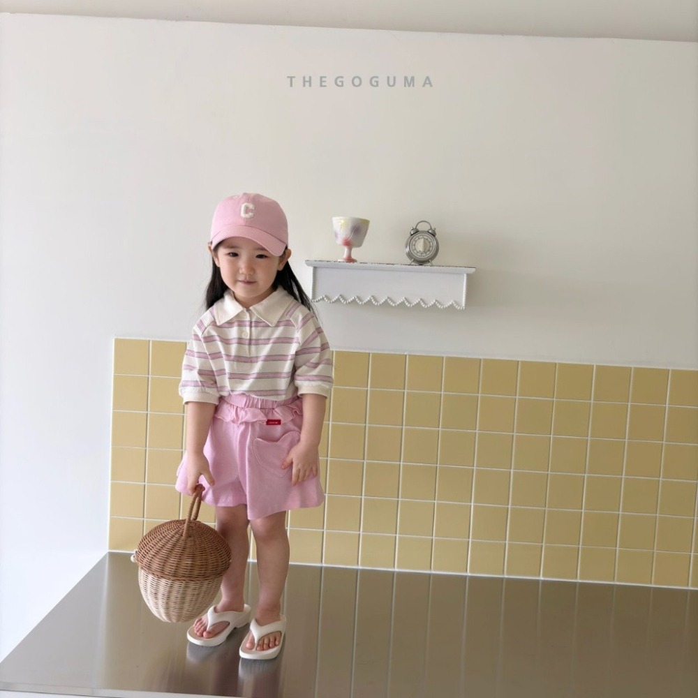 26夏 正韓 GOGUMA｜Natural Summer 荷葉邊 愛心短褲-細節圖3