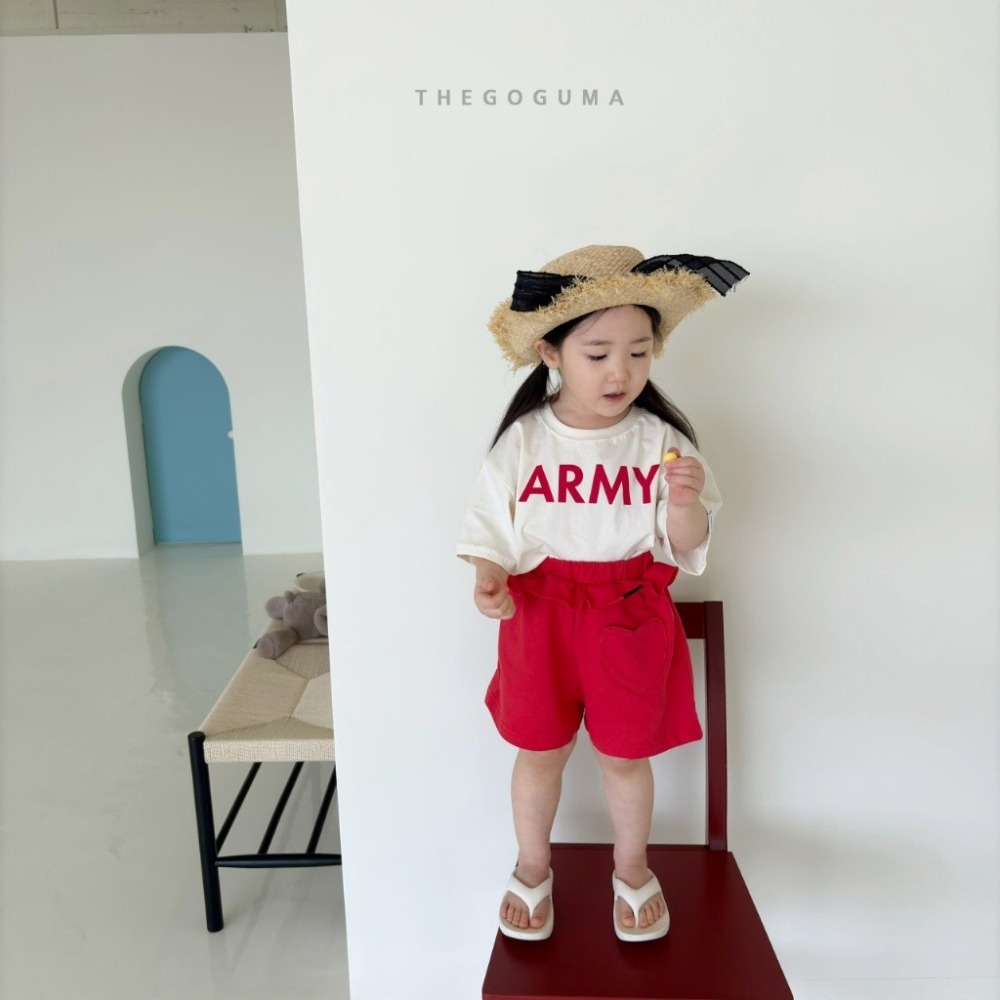 26夏 正韓 GOGUMA｜Natural Summer 荷葉邊 愛心短褲-細節圖5