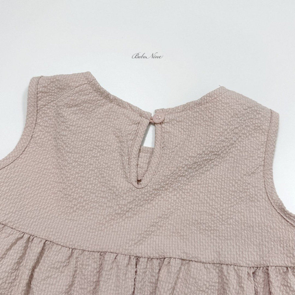 26夏 正韓 BEBENINE｜Milk Beige  日常燈籠褲套裝 baby款-細節圖6