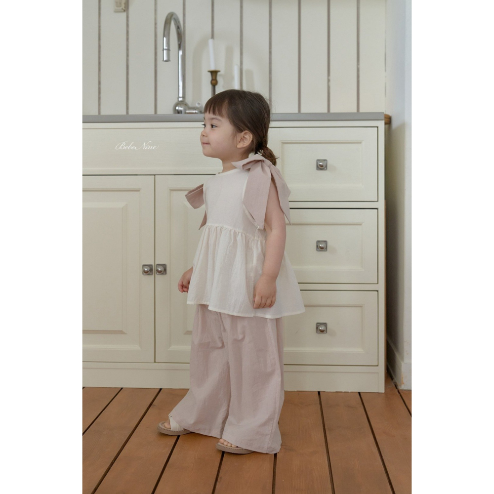 26夏 正韓 BEBENINE｜Milk Beige 氣質可愛 蝴蝶結上衣 大推款-細節圖5