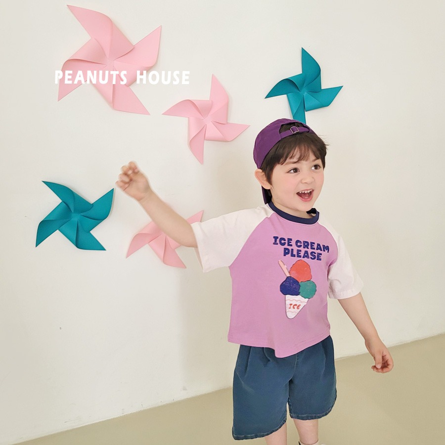 26夏 正韓 PEANUTS ｜Color Pop 打摺牛仔五分褲-細節圖6