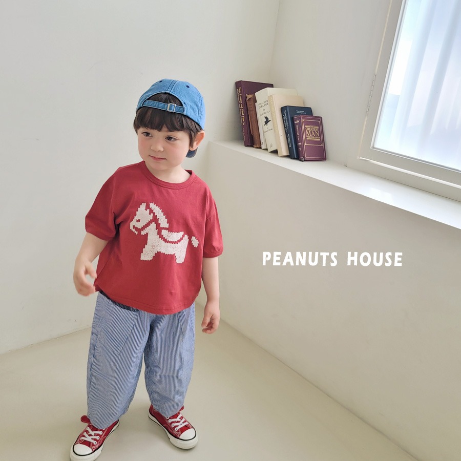 26夏 正韓 PEANUTS ｜Color Pop 直條大口袋 長褲-細節圖4