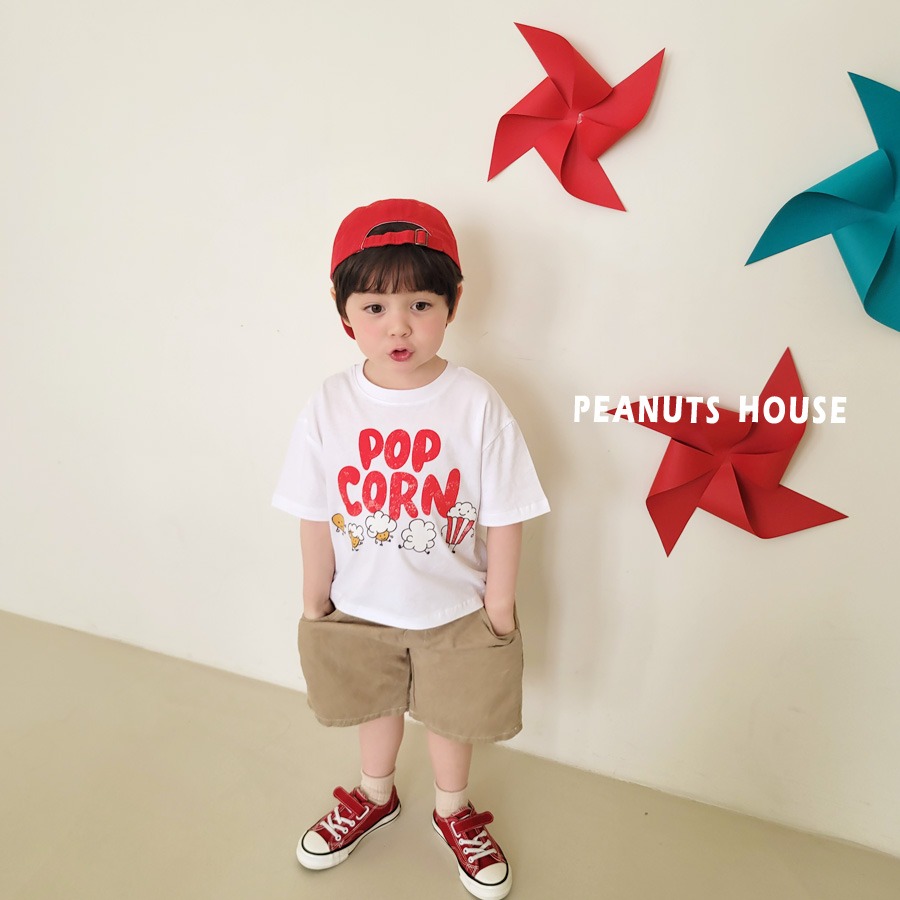 26夏 正韓 PEANUTS ｜Color Pop 爆米花短袖T-細節圖3
