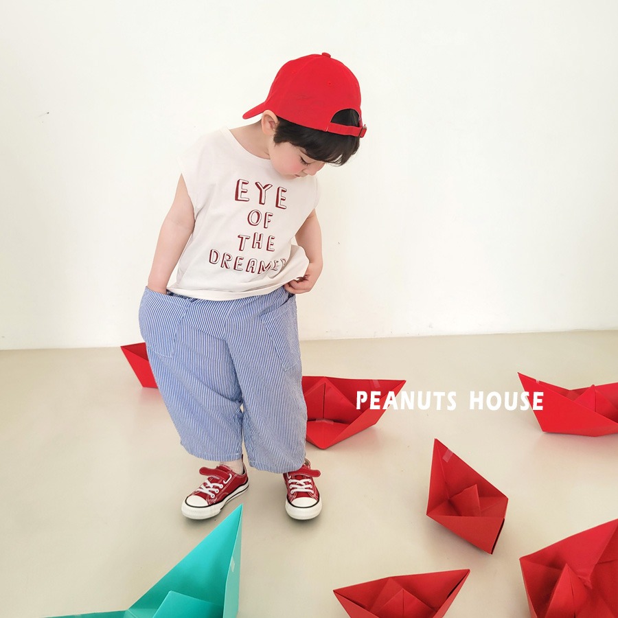 26夏 正韓 PEANUTS ｜Color Pop  字母 無袖T-細節圖3