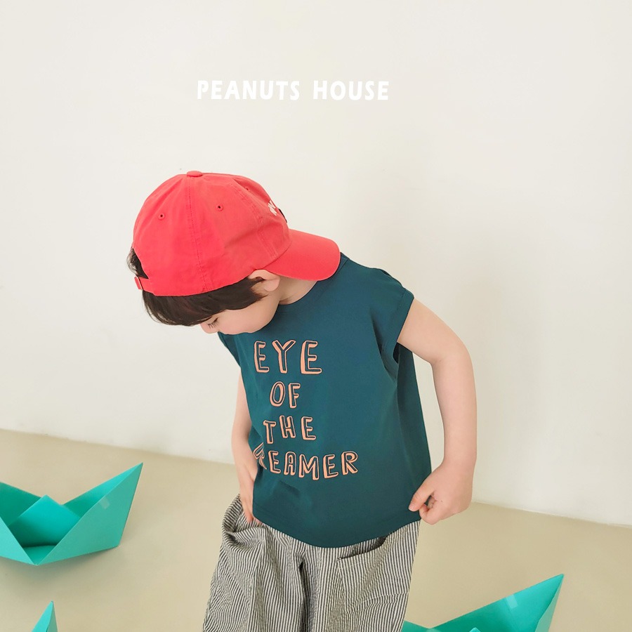 26夏 正韓 PEANUTS ｜Color Pop  字母 無袖T-細節圖7