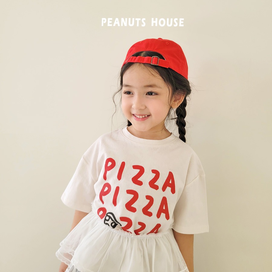 26夏 正韓 PEANUTS ｜Color Pop 要不要來片pizza 短袖T-細節圖5
