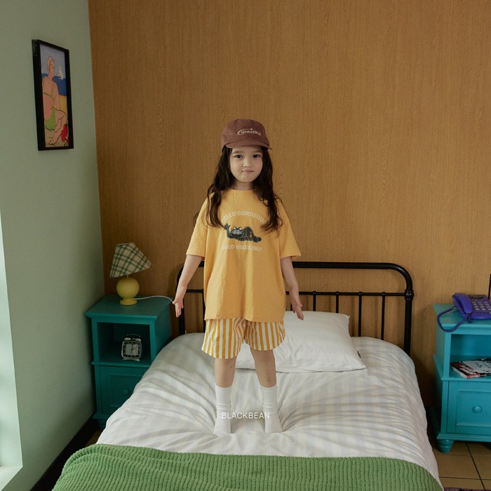 26夏 正韓 BLACKBEAN｜Everyday Basic 夏日海灘必備 直條短褲-細節圖3