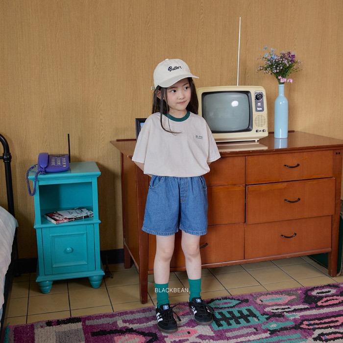 26夏 正韓 BLACKBEAN｜Everyday Basic 舒服配色 字母短T-細節圖5