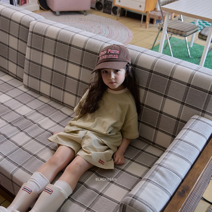 26夏 正韓 BLACKBEAN｜Everyday Basic 舒服配色 字母短T-細節圖7