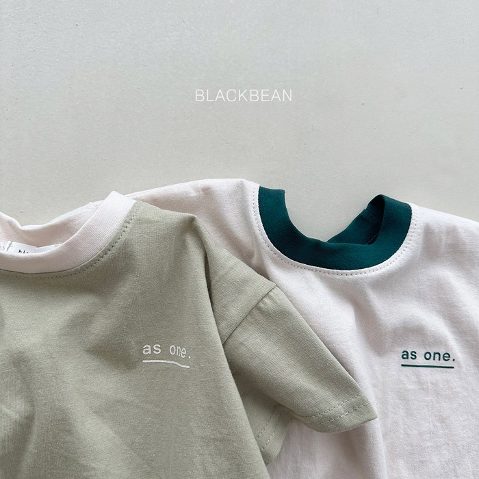 26夏 正韓 BLACKBEAN｜Everyday Basic 舒服配色 字母短T-細節圖8