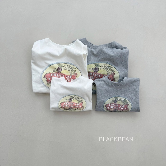 26夏 正韓 BLACKBEAN｜Everyday Basic 西西里檸檬 印花短T  親子款 大推-細節圖8