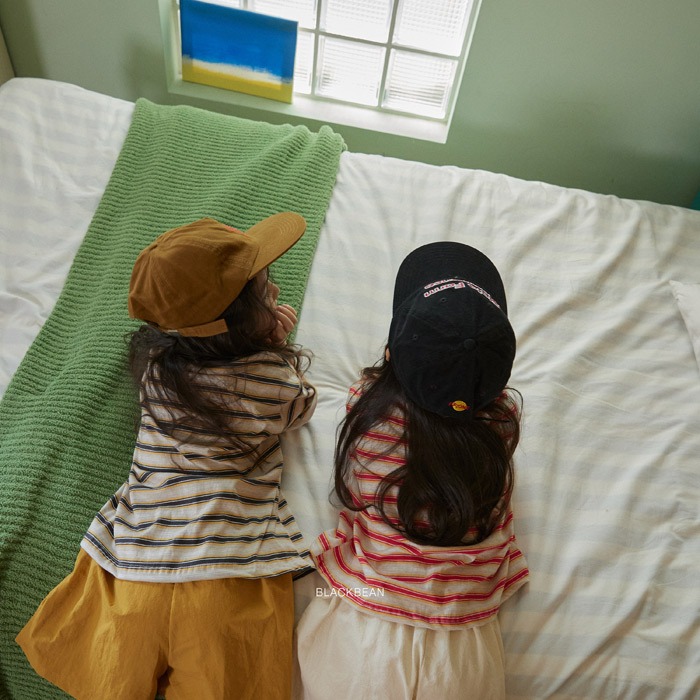 26夏 正韓 BLACKBEAN｜Everyday Basic 不敗款條紋 短T-細節圖3