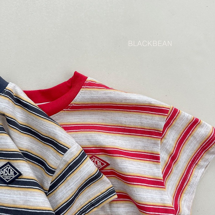 26夏 正韓 BLACKBEAN｜Everyday Basic 不敗款條紋 短T-細節圖8