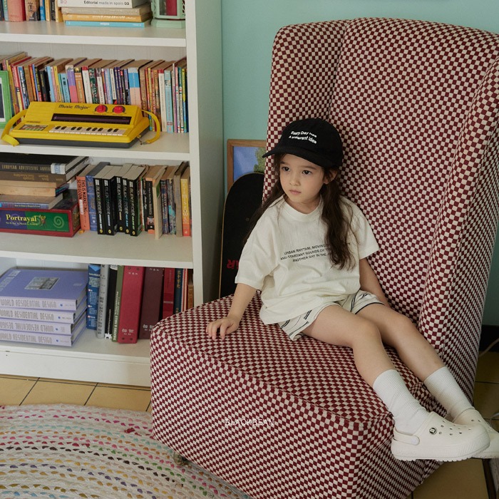 26夏 正韓 BLACKBEAN｜Everyday Basic 百搭 字母短T 親子款-細節圖3