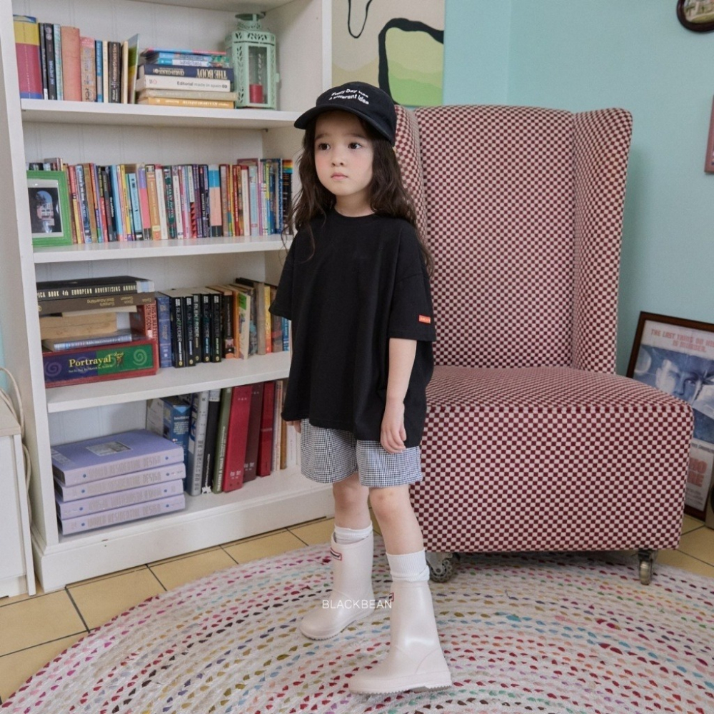 26夏 正韓 BLACKBEAN｜Everyday Basic 簡約素T短褲 套裝-細節圖3