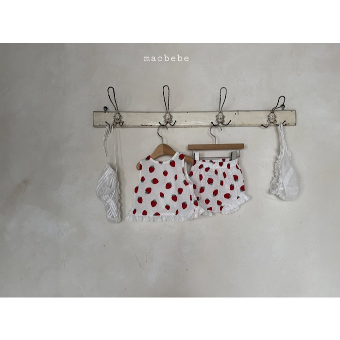 26夏 正韓 MACBEBE｜Pure Baby 棉紗無袖套裝-細節圖5